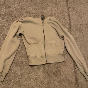 Purple 90 degree sip up sweater